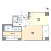 エストライフ勝どきの間取り画像