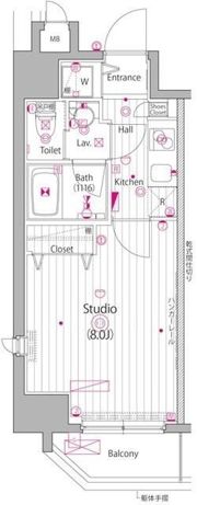 ガーラ・ヴィスタ水道橋の間取り画像