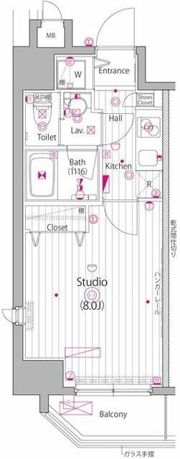 ガーラ・ヴィスタ水道橋の間取り画像