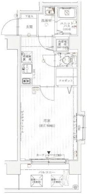 レジオス本所吾妻橋の間取り画像