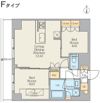 クレストコート東日暮里の間取り画像