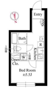 ルーム馬込の間取り画像