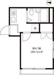 シャンテ扇橋の間取り画像