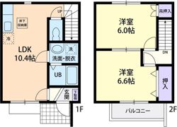 Collina Ⅱの間取り画像