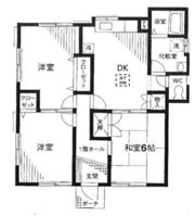 野城ハウスの間取り画像