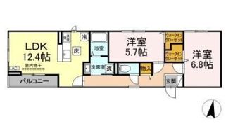 サウスヒルズ世田谷の間取り画像