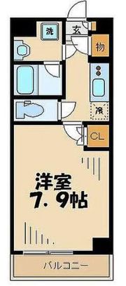 プレール・ドゥーク千歳烏山の間取り画像