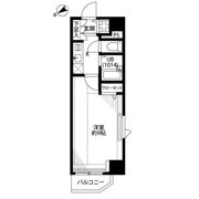 プレール・ドゥーク早稲田Ⅲの間取り画像