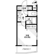 プレール・ドゥーク西新宿の間取り画像