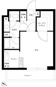ルーブル学芸大学五番館の間取り画像