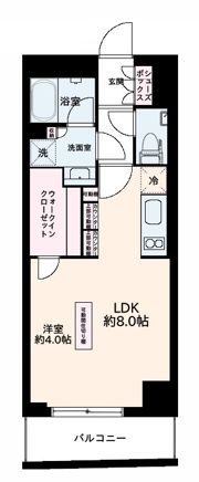 デュオステージ中野の間取り画像