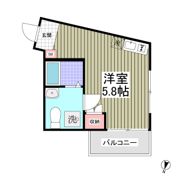 モデラート西新宿の間取り画像
