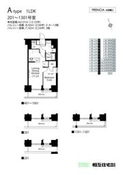 フレンシア文京関口の間取り画像