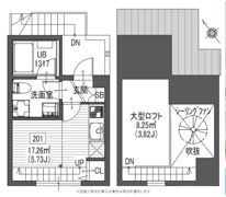 クラソ仙川の丘mewの間取り画像