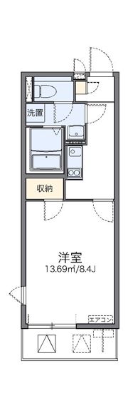レオネクスト立花の間取り画像