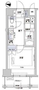 ハーモニーレジデンス住吉の間取り画像