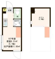 CLAY西荻の間取り画像