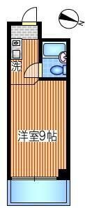 ヒルズ中野の間取り画像