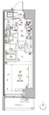 クレイシア入谷の間取り画像