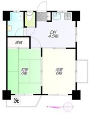 村上コーポの間取り画像