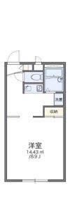 レオパレス加古川EASTの間取り画像