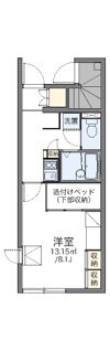 レオパレスウェンブリーの間取り画像