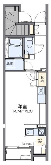 レオネクストポムールⅠの間取り画像