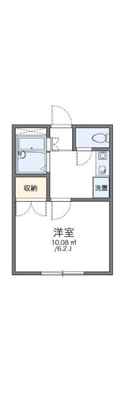 レオパレスナカムラⅡの間取り画像