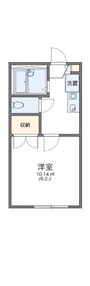 レオパレスナカムラⅡの間取り画像