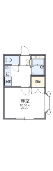 レオパレスナカムラⅠの間取り画像