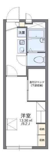 レオパレス夢未来の間取り画像