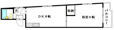 シャンブル上目黒の間取り画像