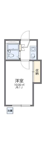 レオパレス加古川第7の間取り画像