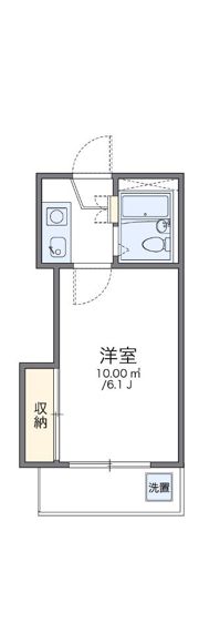 レオパレス加古川第7の間取り画像