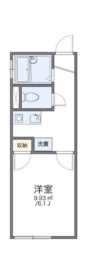 レオパレスlechocolatの間取り画像