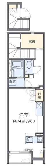 レオネクストポムールⅢの間取り画像