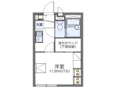 レオパレスタウンコート上ノ丸の間取り画像