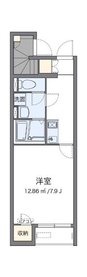 クレイノラ グラシューズ Mの間取り画像