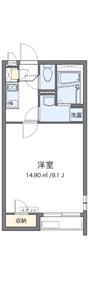 クレイノルピナス参番館の間取り画像