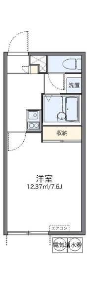 レオパレスメイセイⅢの間取り画像