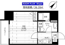 ステージファースト東日暮里の間取り画像