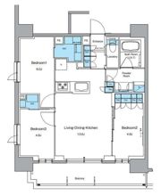 ルフォンプログレ上野御徒町の間取り画像