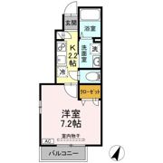 ヒルトップ都立大学の間取り画像
