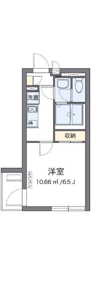 クレイノクラウドⅢ本郷の間取り画像