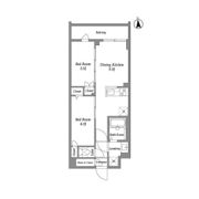 ザ・グラヴィティ新宿の間取り画像