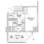 コンフォリア神楽坂DEUXの間取り画像