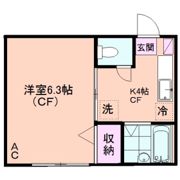 AKITSUハイムの間取り画像