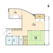 キークハイムアキタの間取り画像