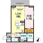 Plum tree garden Gの間取り画像