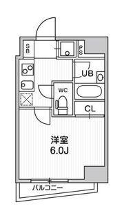 コンシェリア新橋の間取り画像